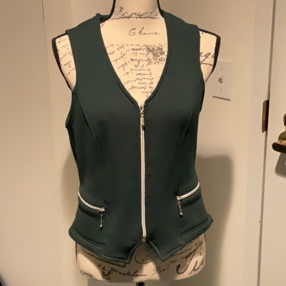 Klaus Krehan Hunter Green Polartec Medium Vest